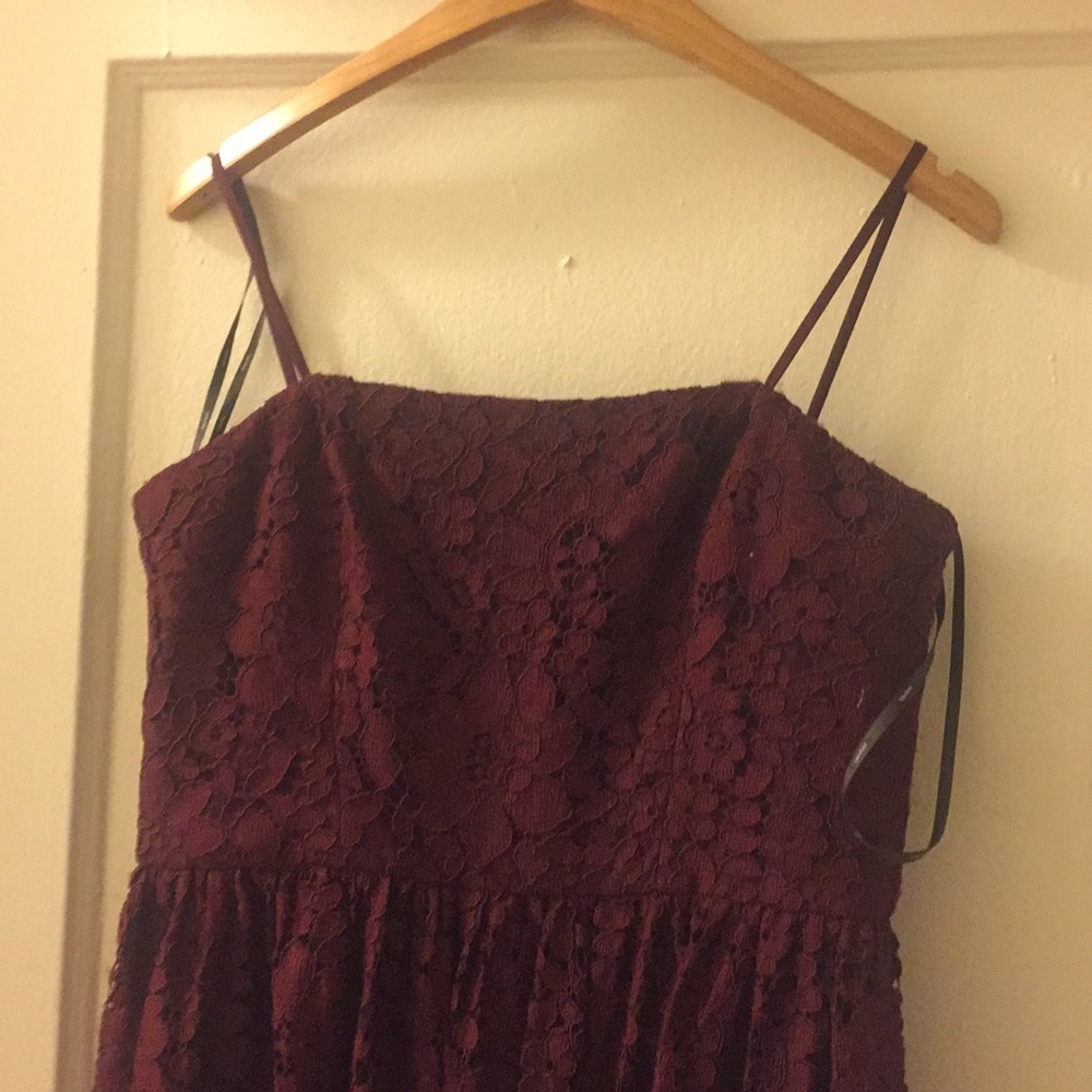 Vera Wang Gown Dress hi low